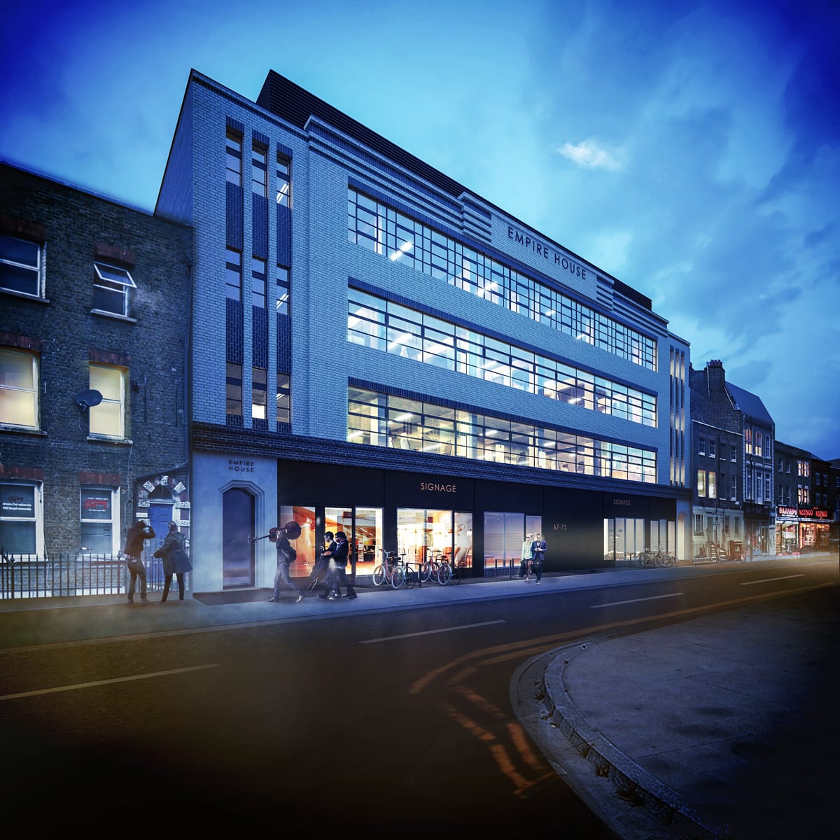 visualisation: night view